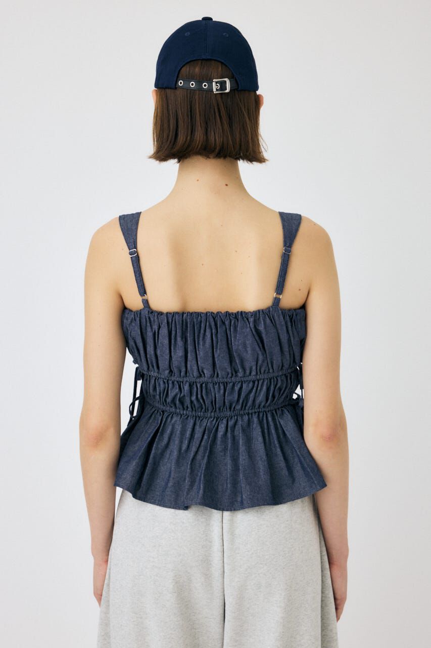 MOUSSY「DENIM LIKE GABBY キャミ」|キャミソール|