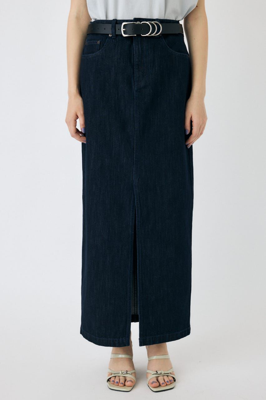 MOUSSY「DENIM MAXI PENCIL スカート」|スカート|One Wash1