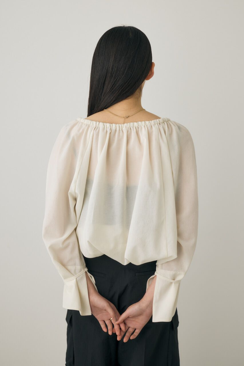 MOUSSY「2wayシアーブラウスチュニック　リサイクルポリエステル使用」|シャツ・ブラウス|