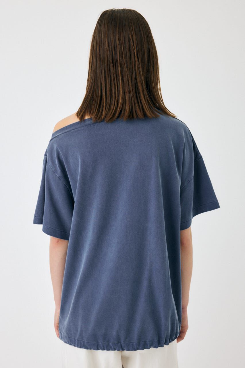 MOUSSY「ONE SHOULDER TEE」|Tシャツ・カットソー|
