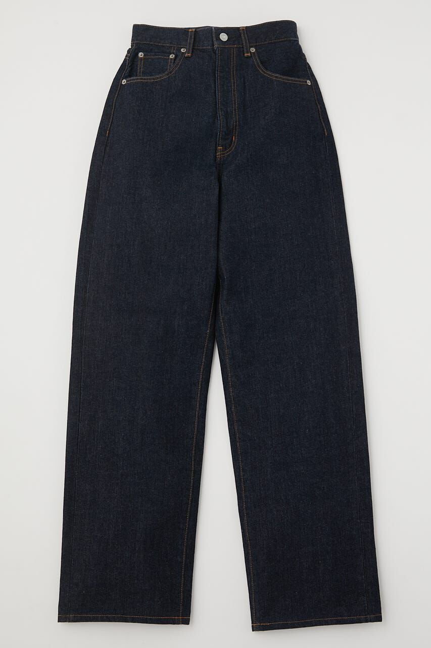 MOUSSY「HW LOOSE STRAIGHT OW」|デニム|