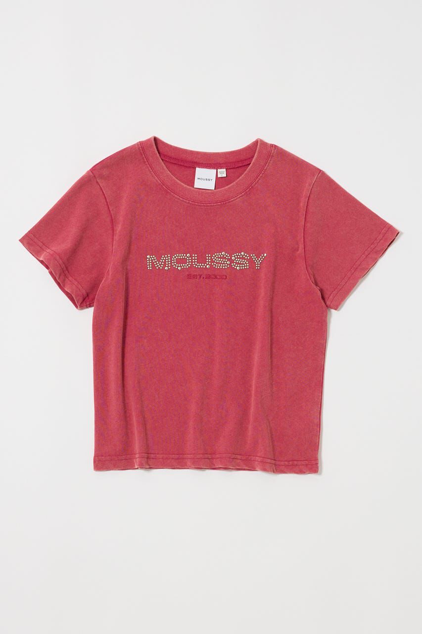 MOUSSY「LITTLE POPS ロゴ TEE」|Tシャツ・カットソー|
