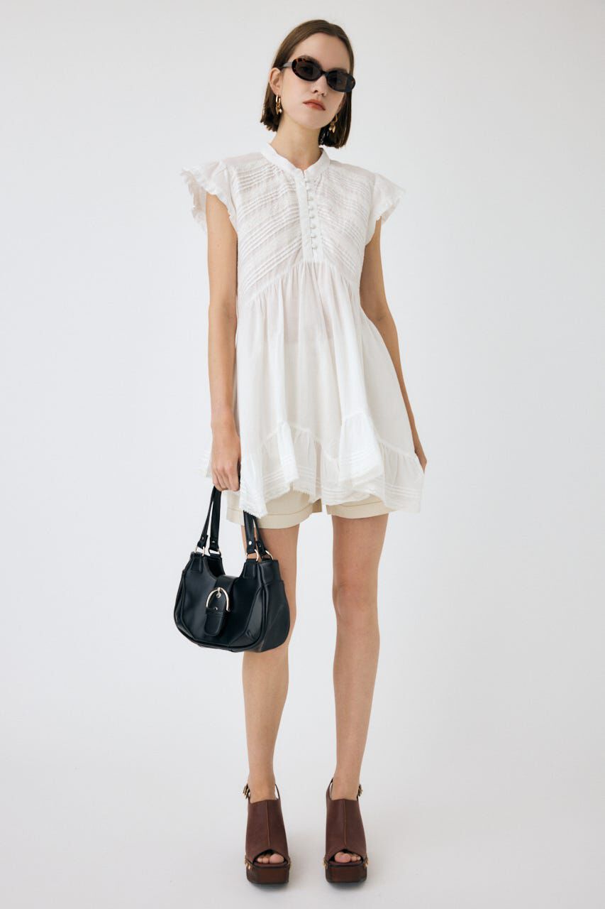 MOUSSY「LACY FRILL チュニック」|チュニック|