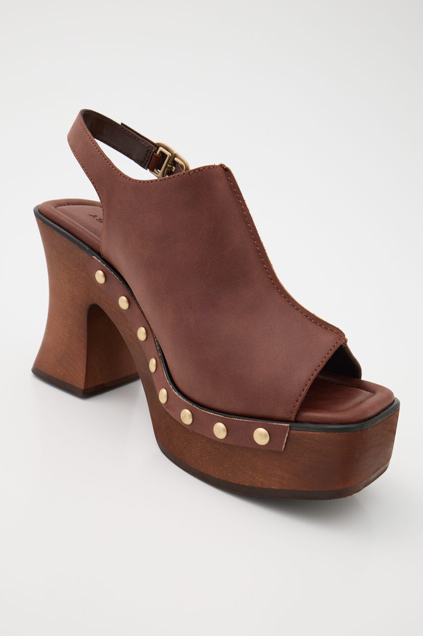 MOUSSY「PLATFORM WOOD サンダル」|サンダル|