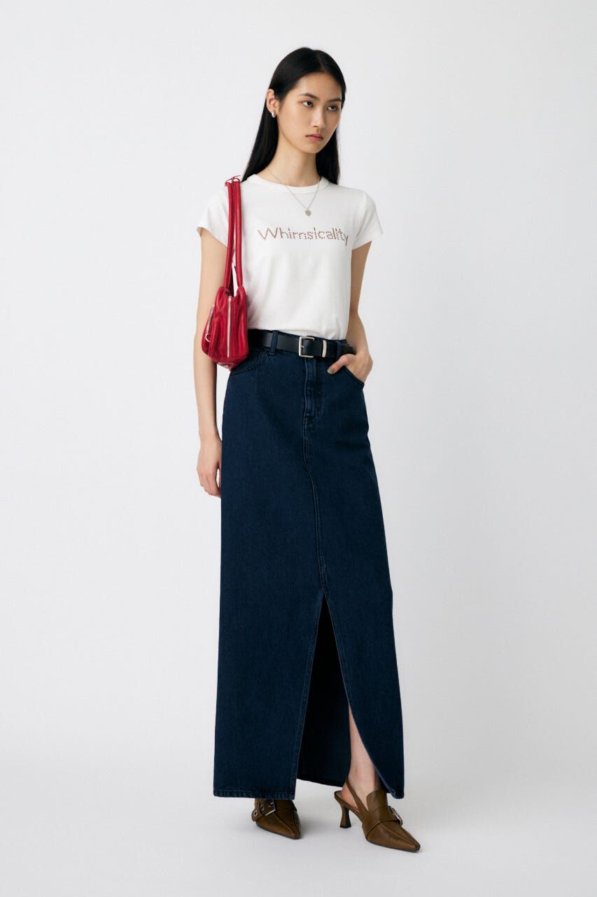 MOUSSY「SLIT DENIM スカート」|スカート|