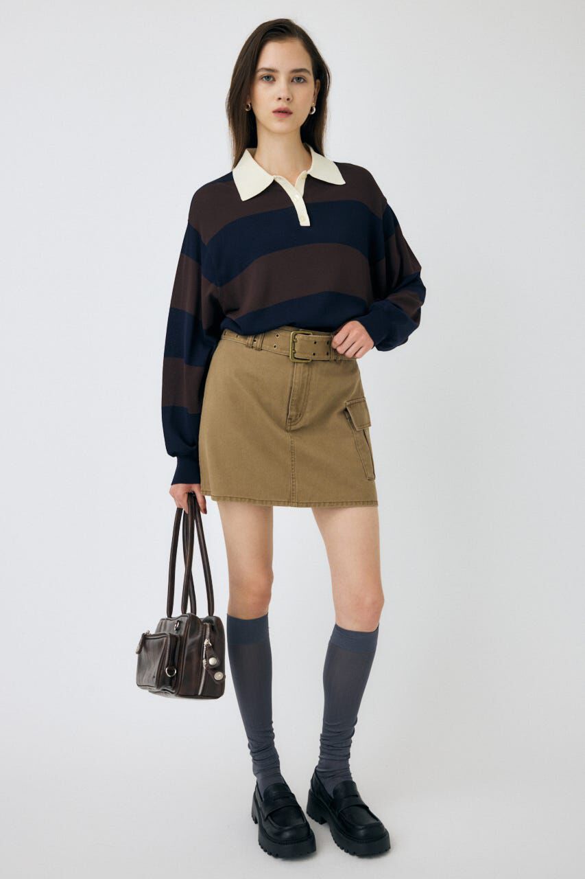 MOUSSY「BELT MINI スカート」|スカート|