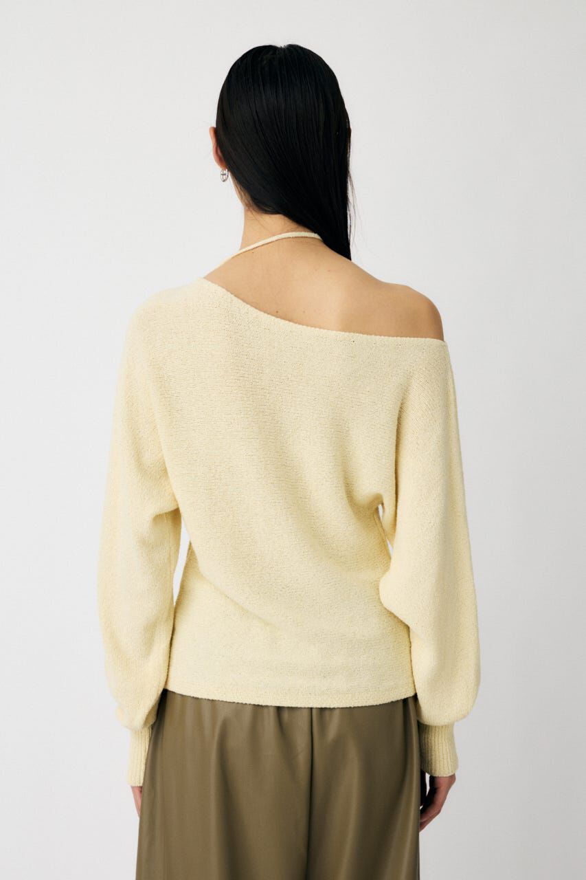 MOUSSY「ONE SHOULDER ニットトップス」|ニット・セーター|