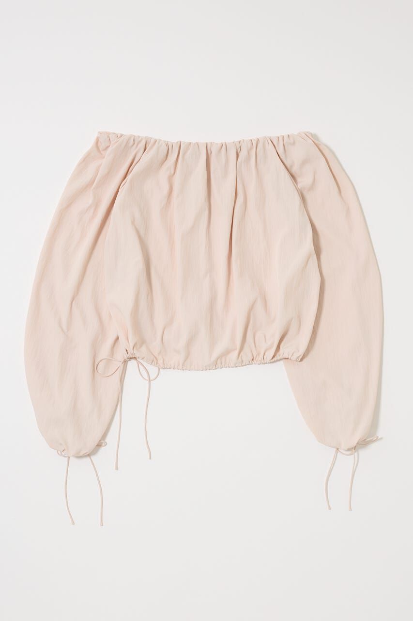 MOUSSY「OFF SHOULDER PUFFY ブラウス」|シャツ・ブラウス|