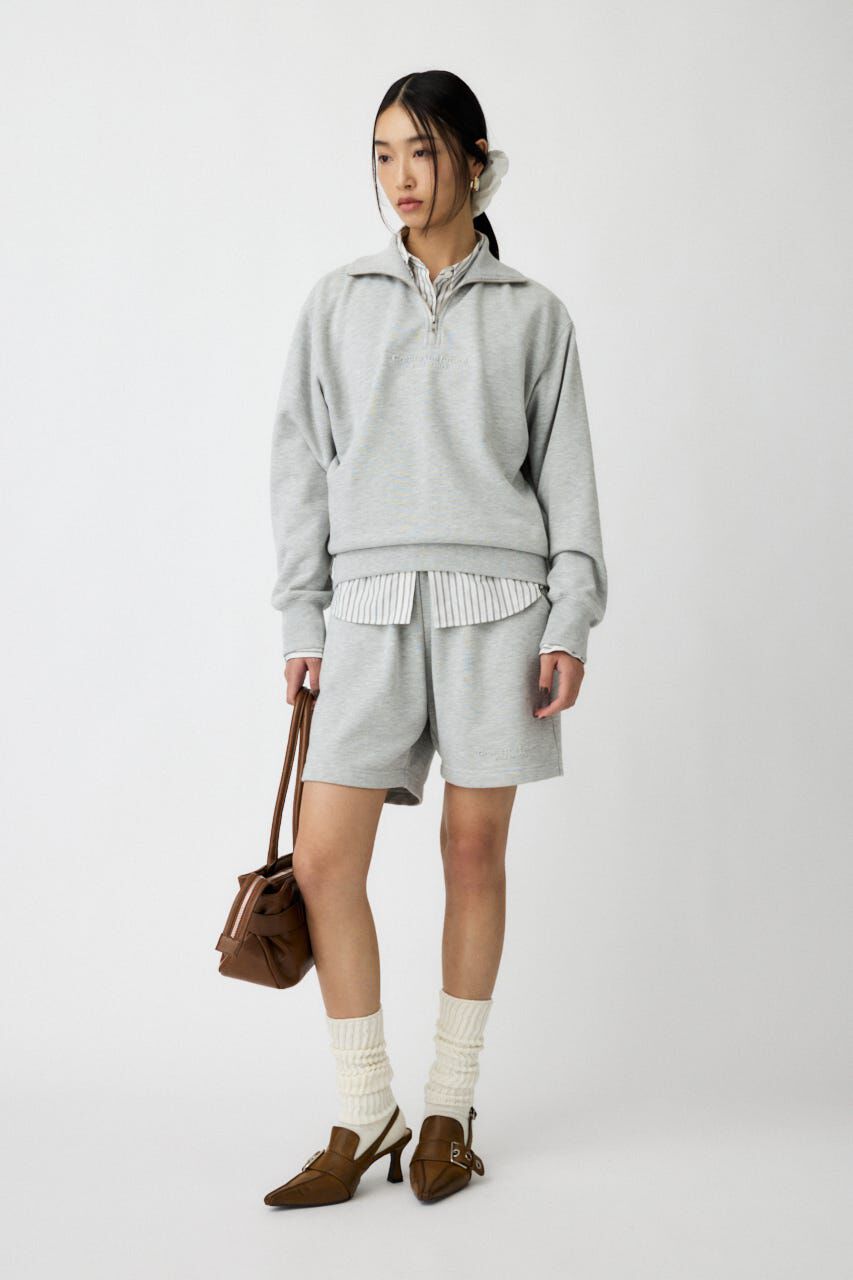 MOUSSY「FADE HALF ZIP トップス」|パーカー|