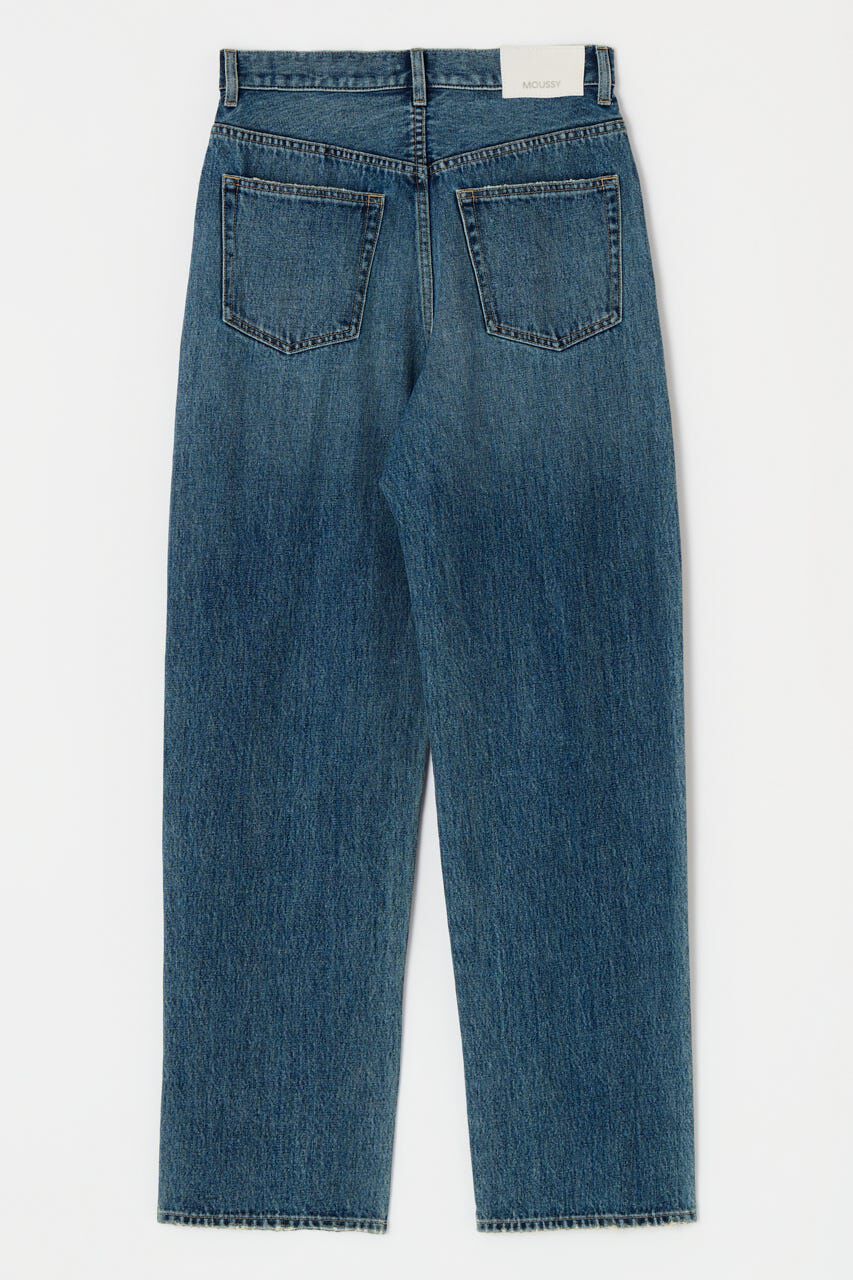 MOUSSY「MIDRISE LOOSE テーパード」|デニム|