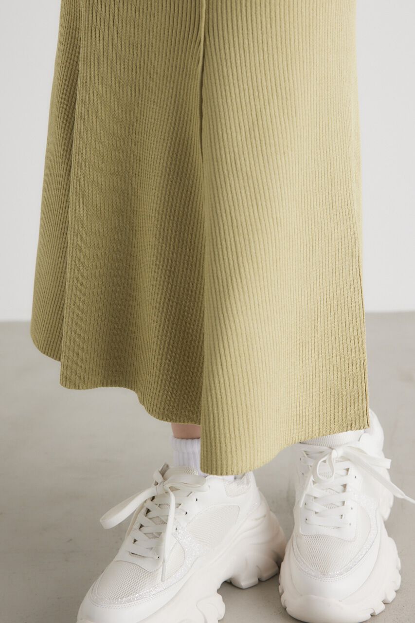 rienda「シャツドッキング Knit OP」|ワンピース|