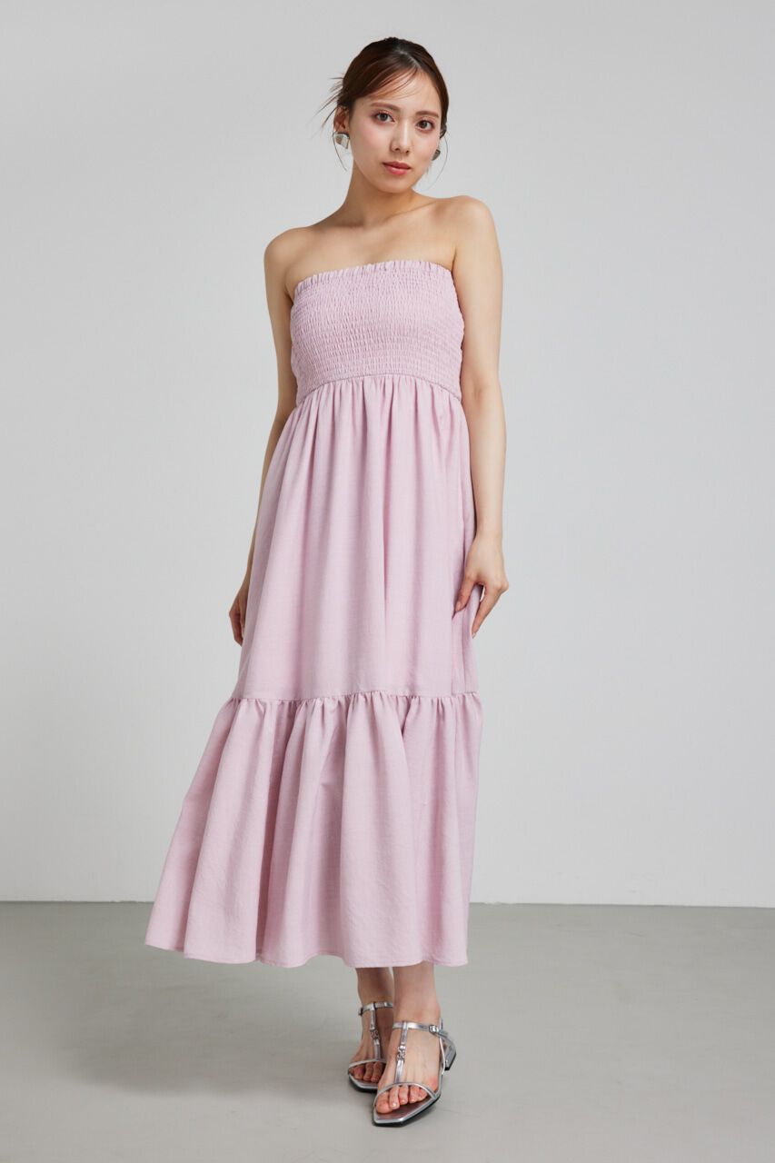 rienda「シャーリングベアワンピース」|ワンピース|