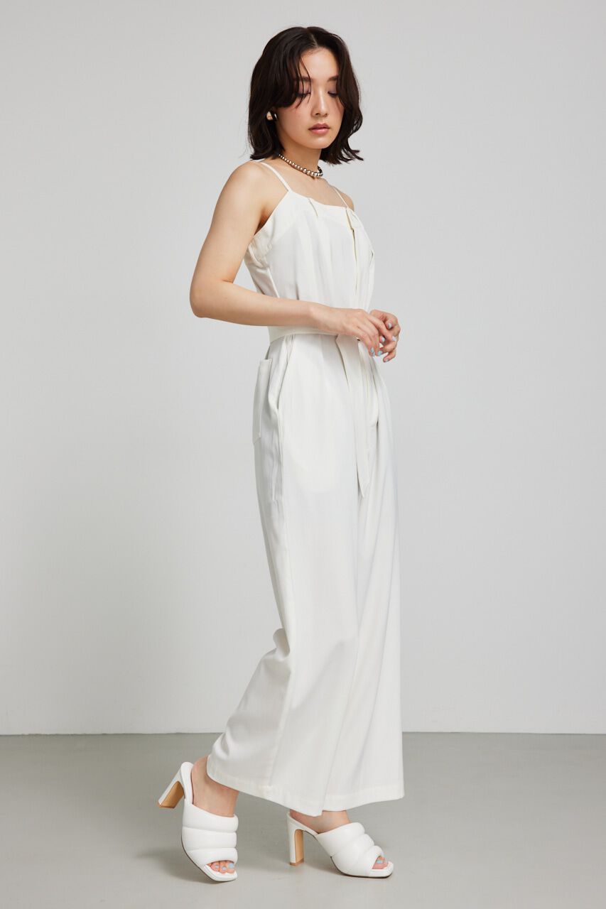 rienda「タックベアストレートロンパース」|その他|