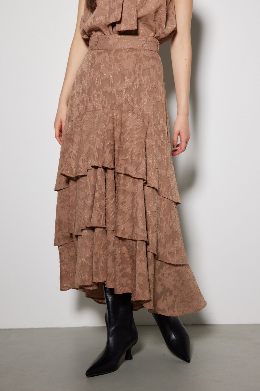 rienda「フィッシュテールティアードスカート」|スカート|