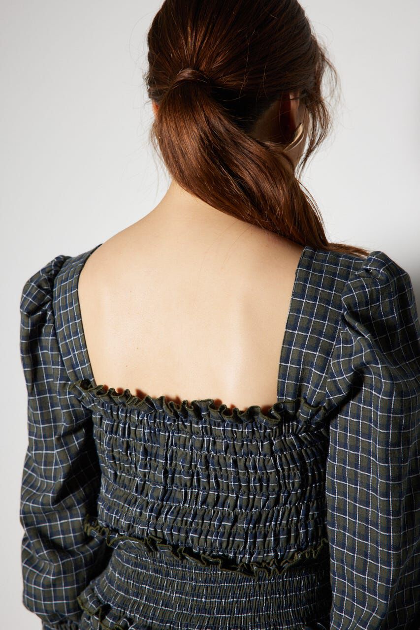 rienda「シャーリングタイトミニワンピース」|ワンピース|