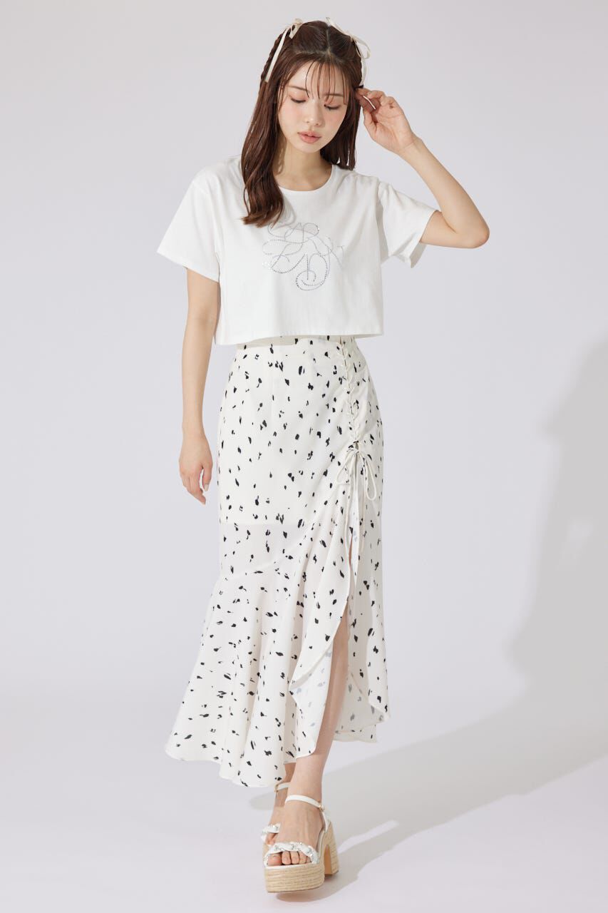 rienda「レースアップマーメイドスコートショートパンツ」|その他|