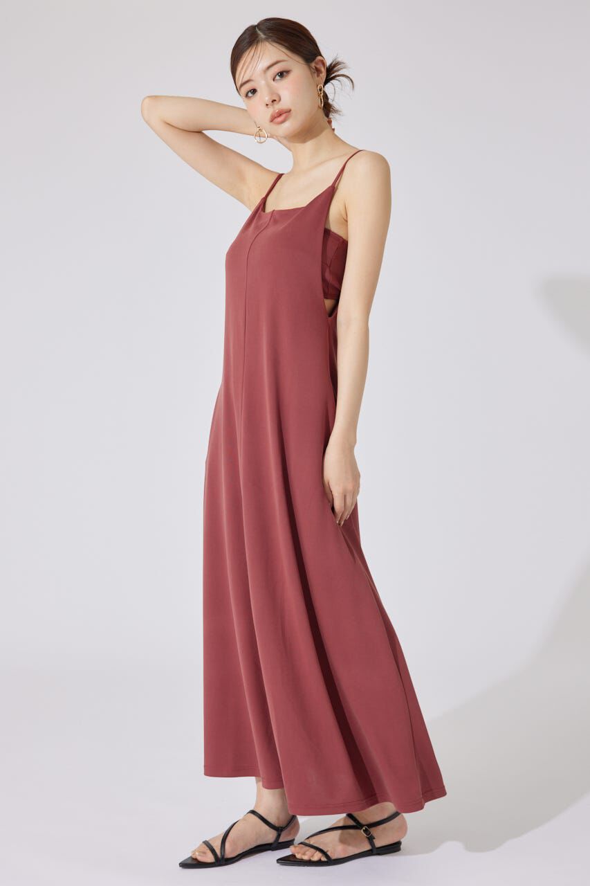 rienda「リラックスカットキャミワンピース」|ワンピース|