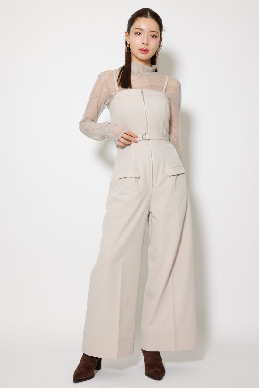 rienda「2WAYスリーブギャザーシアートップス」|Tシャツ・カットソー|