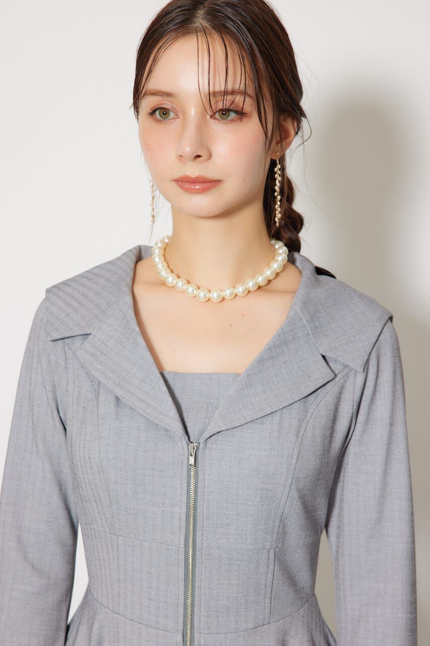 rienda「セーラーディティールフレアワンピース」|ワンピース|