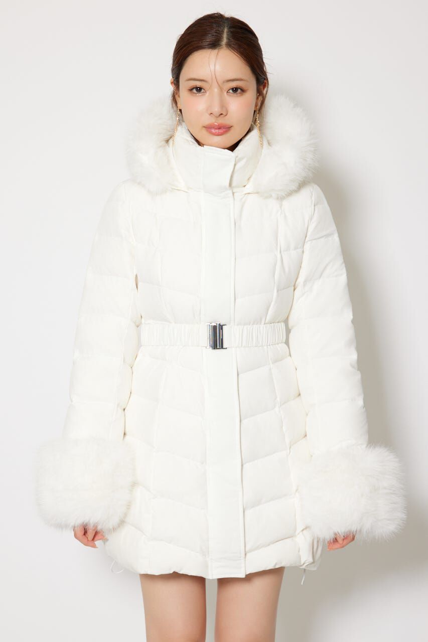 rienda「Aラインダウンワンピコート」|その他|