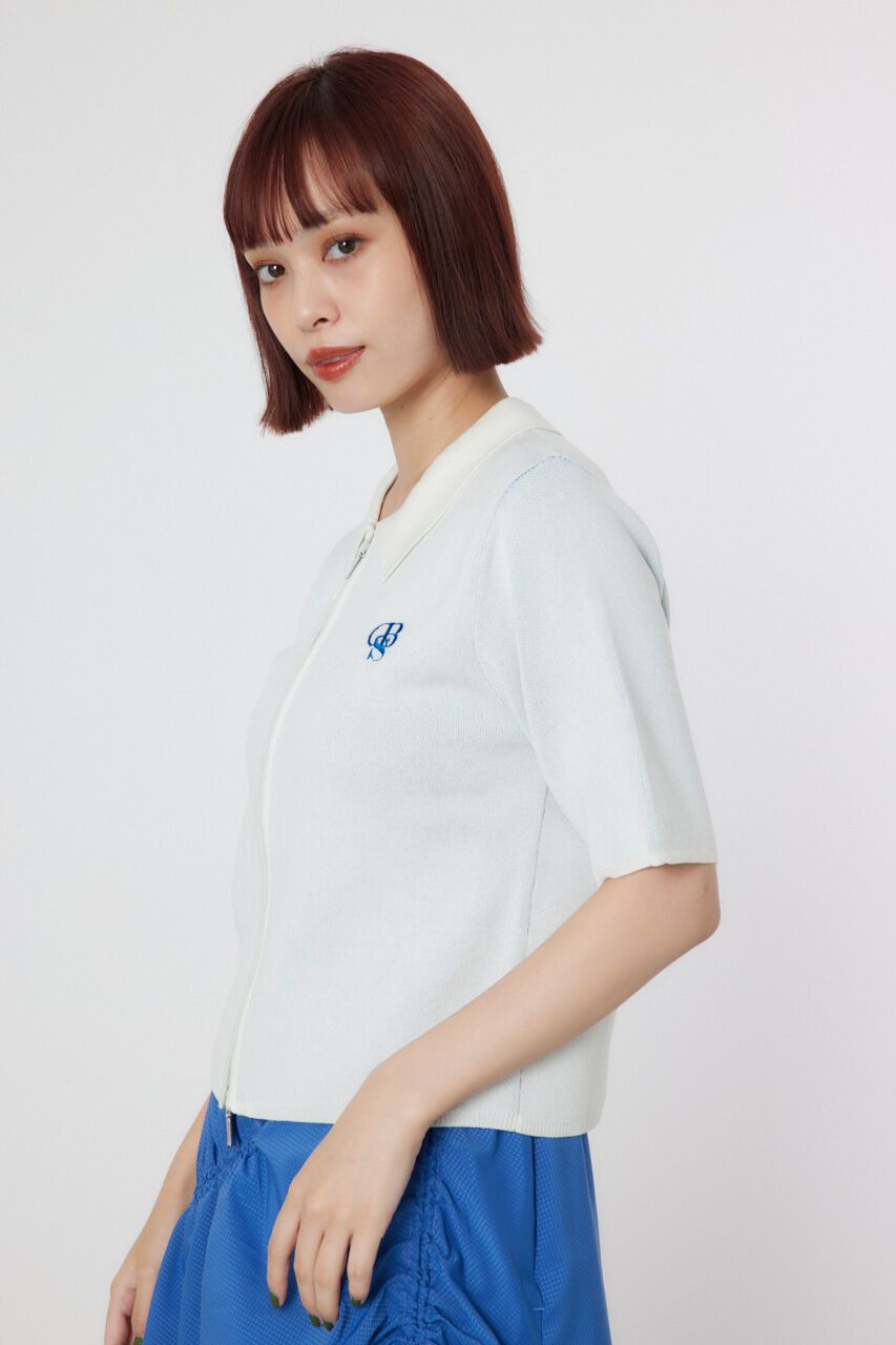 RODEO CROWNS「DSB ZIP KNIT トップス」|ニット・セーター|