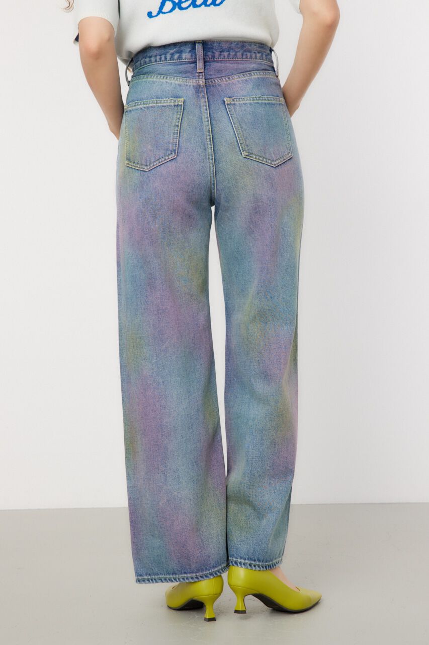 RODEO CROWNS「スプレーワイドパンツ」|デニム|