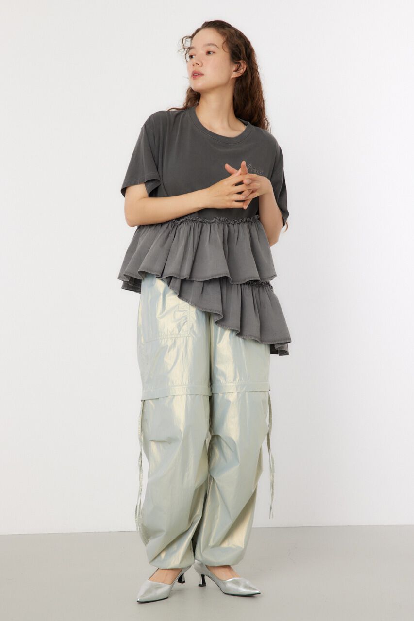 RODEO CROWNS「メタリックパラシュートパンツ」|その他|