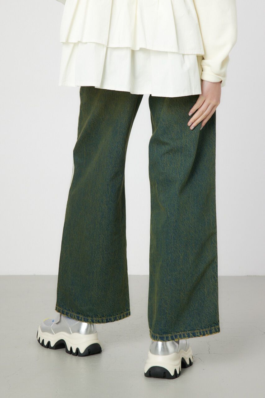 RODEO CROWNS「サイドラインルーズデニム」|デニム|