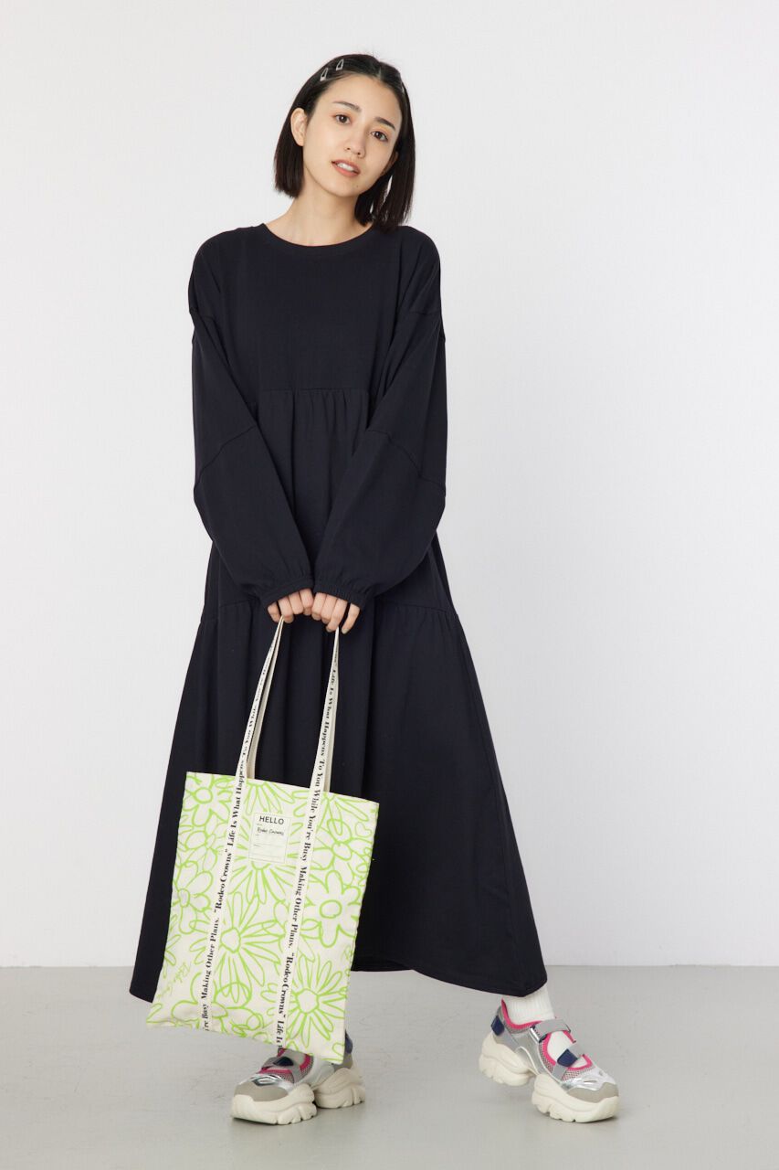 RODEO CROWNS「ネームパッチティアードマキシワンピース」|ワンピース|