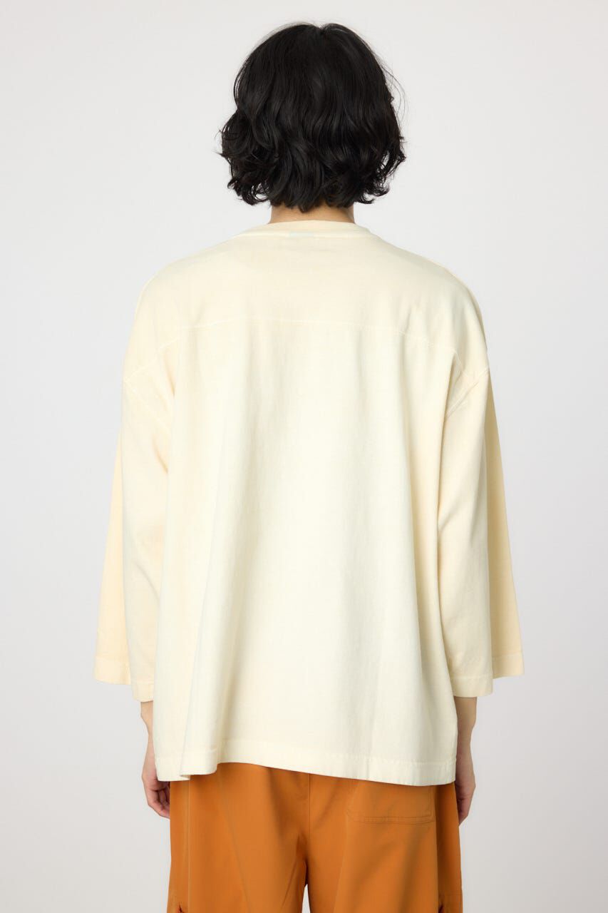 RODEO CROWNS「ピグメントフットボール7分袖Tシャツ」|Tシャツ・カットソー|