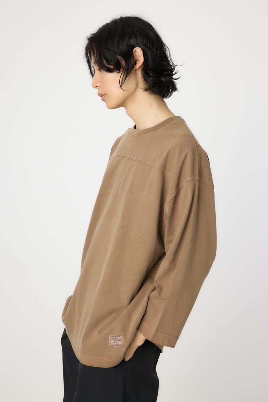 RODEO CROWNS「ピグメントフットボール7分袖Tシャツ」|Tシャツ・カットソー|