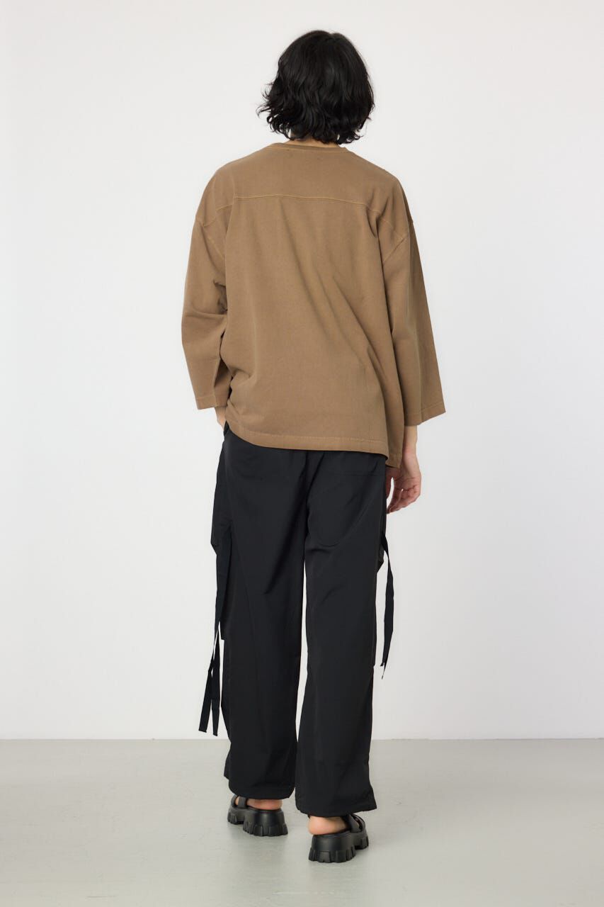 RODEO CROWNS「ピグメントフットボール7分袖Tシャツ」|Tシャツ・カットソー|