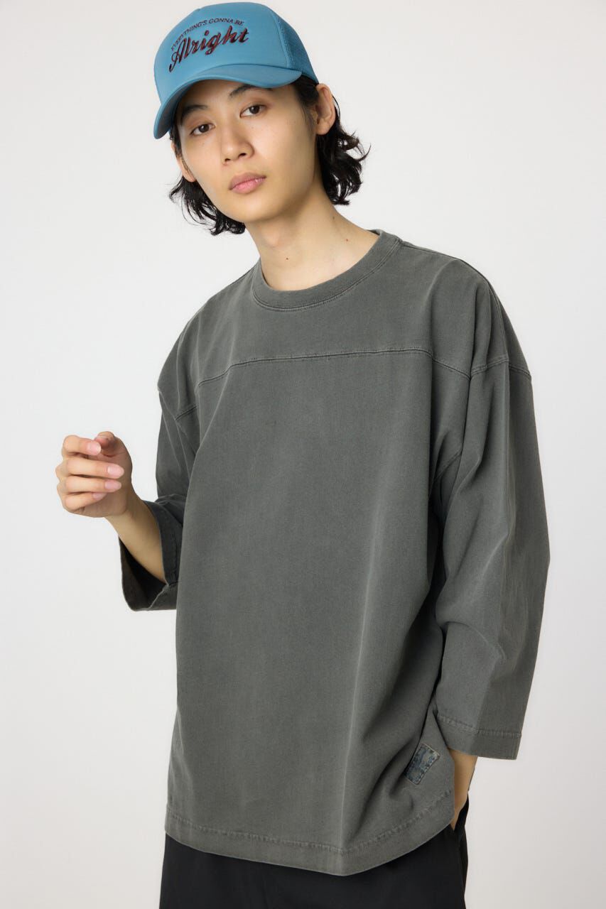 RODEO CROWNS「ピグメントフットボール7分袖Tシャツ」|Tシャツ・カットソー|