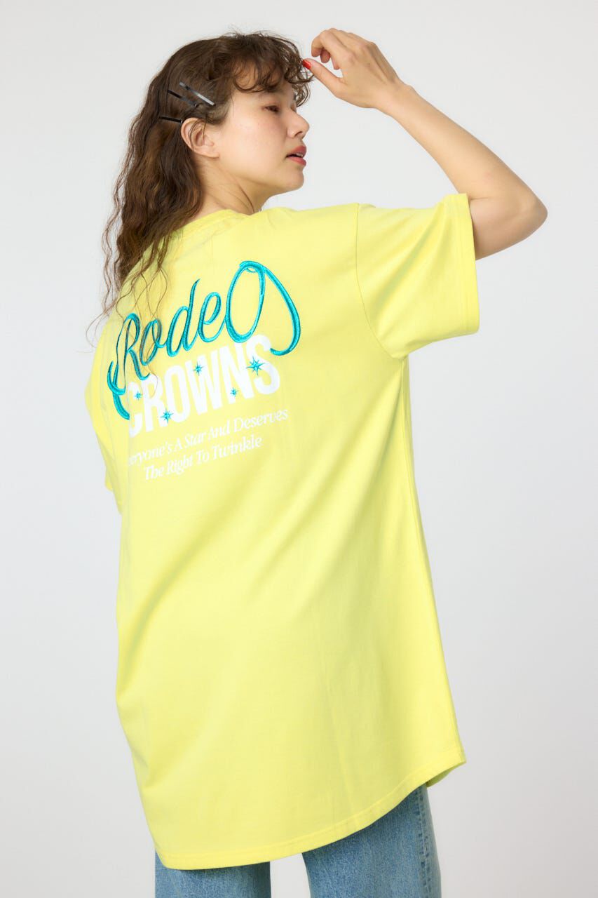 RODEO CROWNS「ラメ糸刺繍ロゴワンピース」|ワンピース|