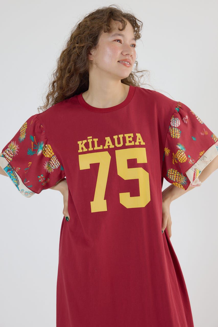 RODEO CROWNS「ドッキングアロハティアードワンピース」|ワンピース|