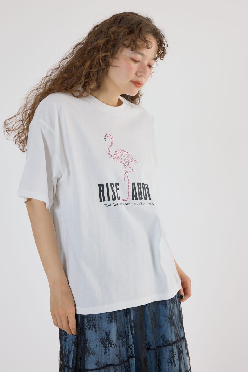 RODEO CROWNS「Embroidery motif Tシャツ」|Tシャツ・カットソー|