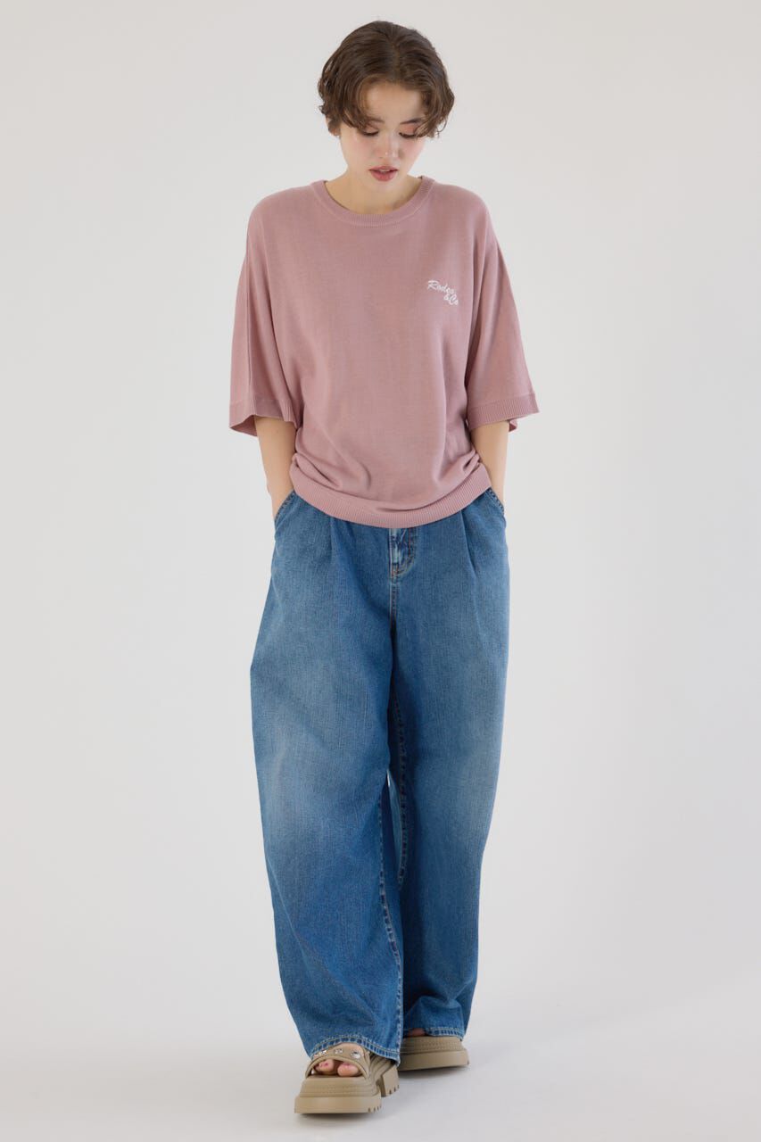 RODEO CROWNS「ルーズドルマンニットトップス」|ニット・セーター|