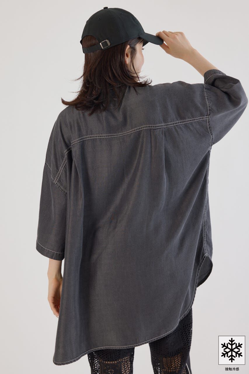 RODEO CROWNS「クールデニムビッグシャツ」|シャツ・ブラウス|