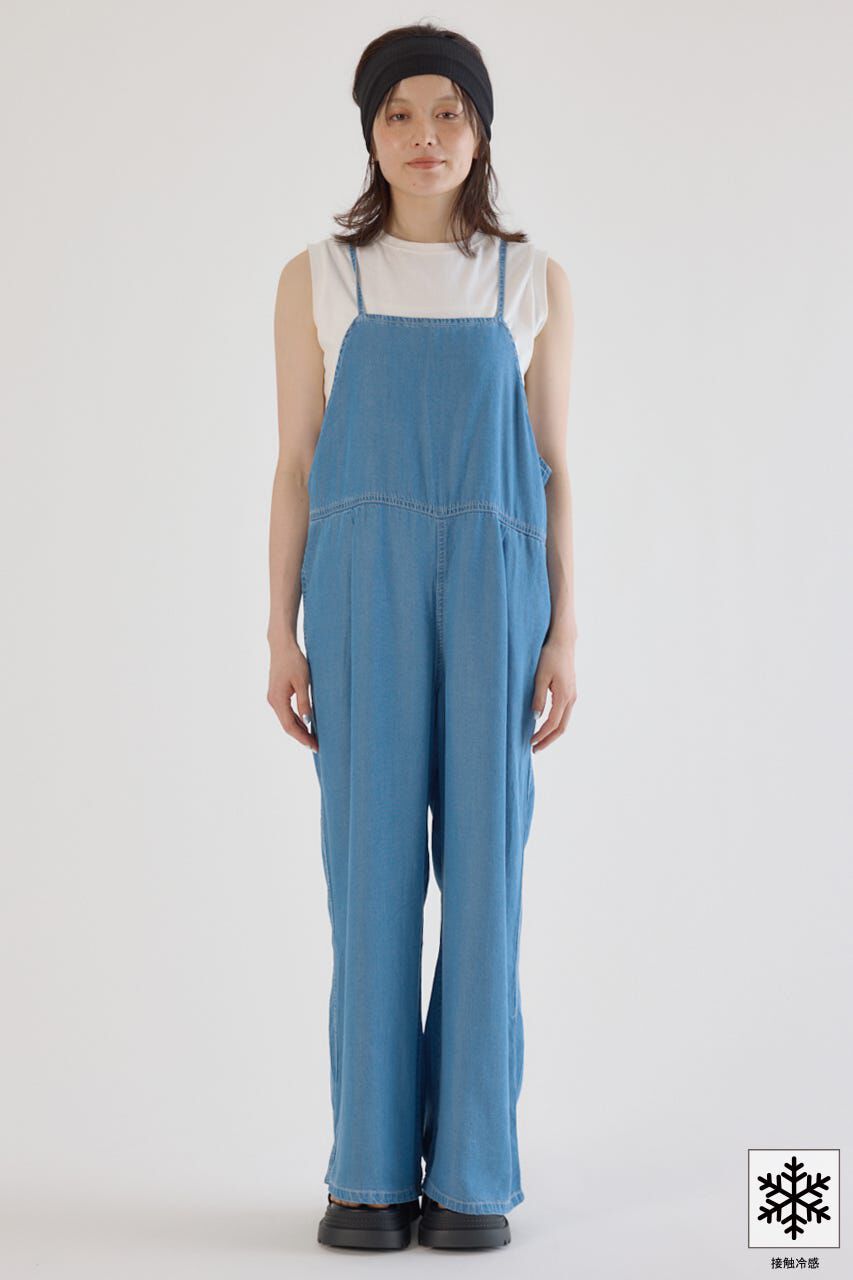 RODEO CROWNS「クールデニムリボンサロペット」|その他|