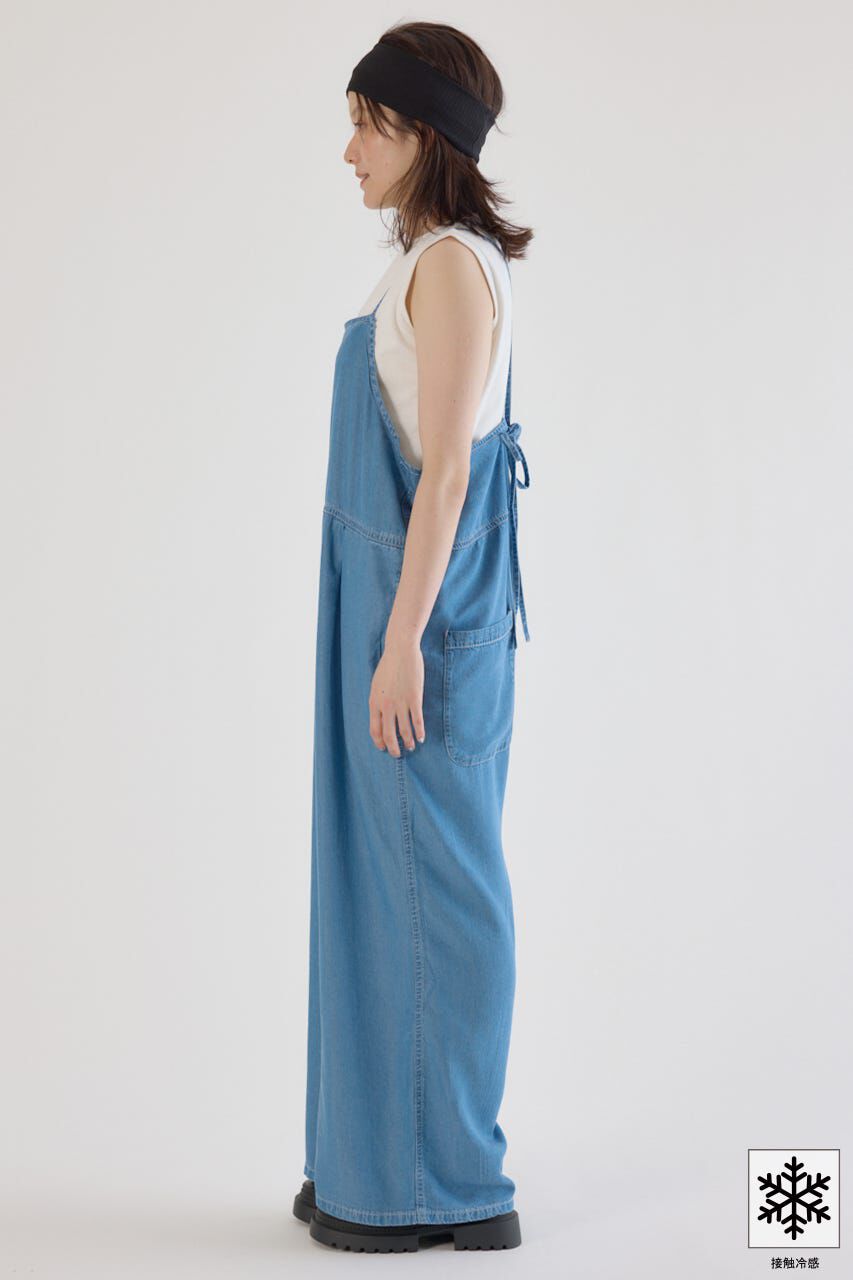 RODEO CROWNS「クールデニムリボンサロペット」|その他|