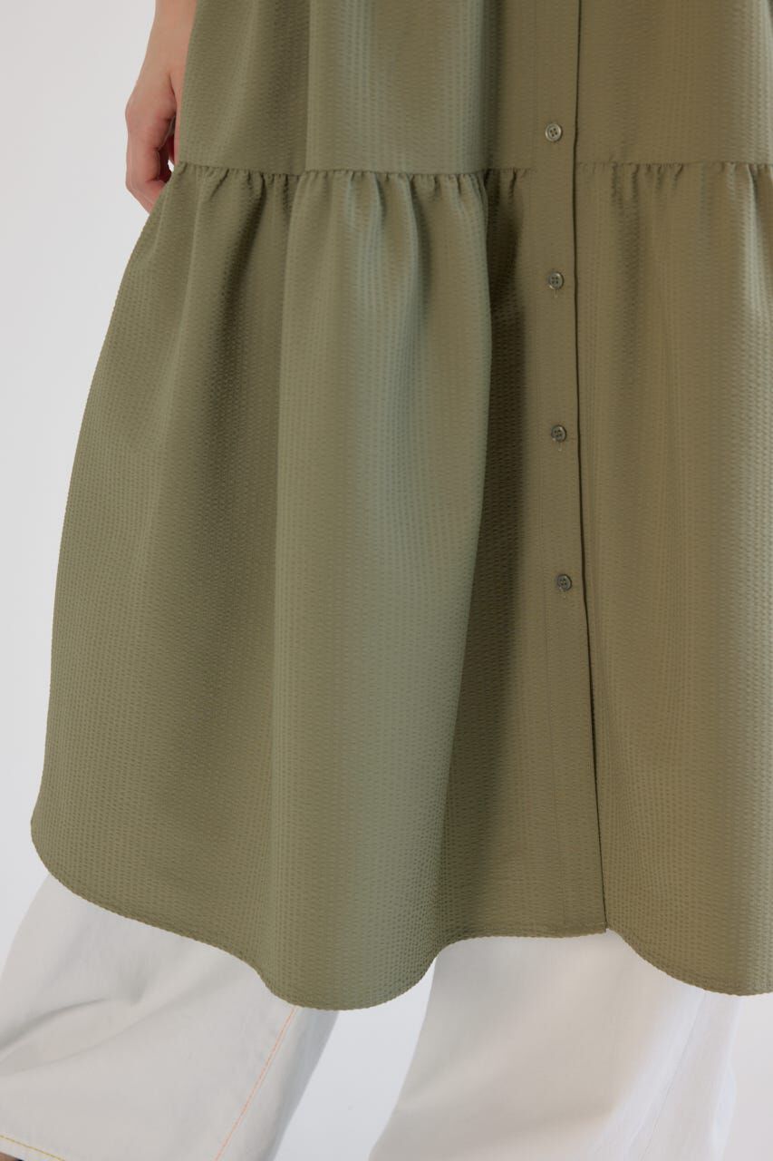 RODEO CROWNS「シアサッカーティアードワンピース」|ワンピース|