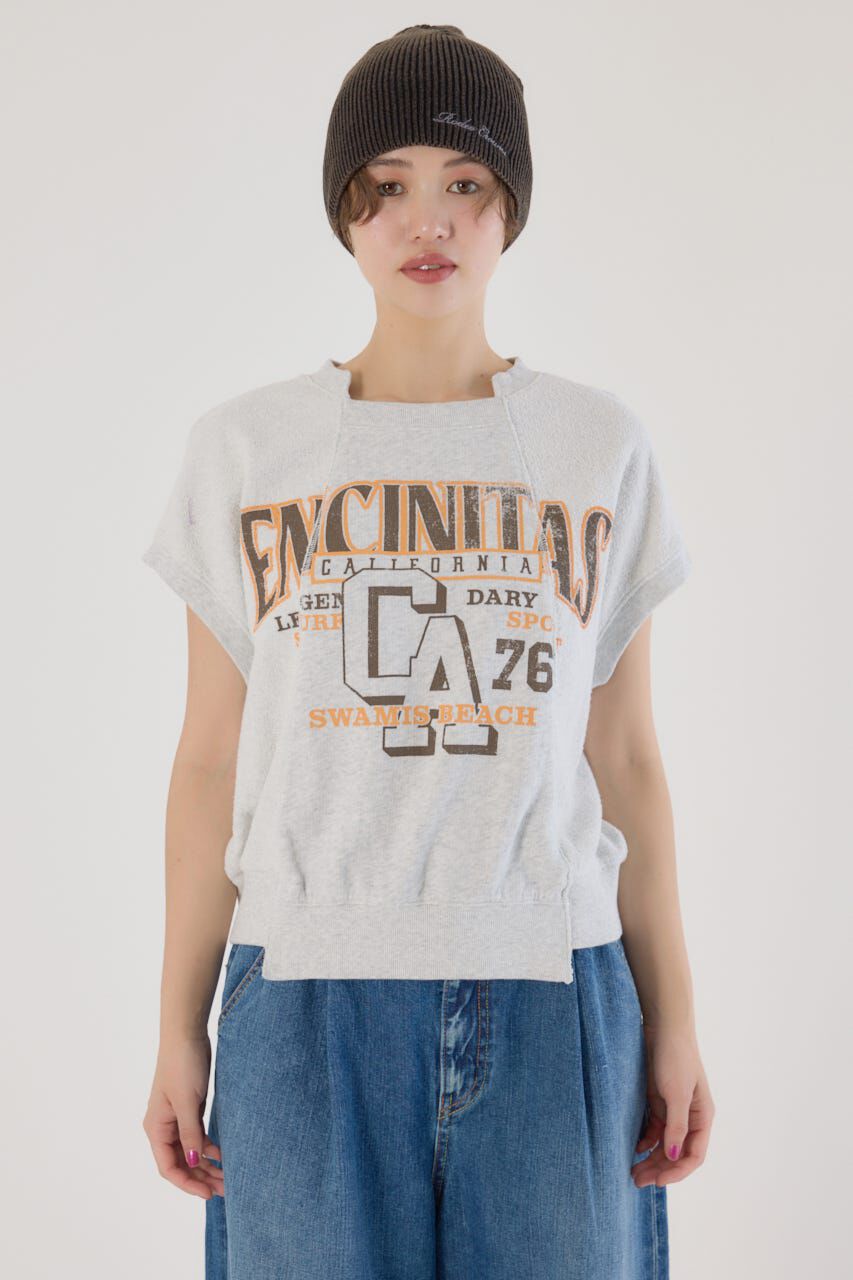 RODEO CROWNS「slide collegeスウェットトップス」|Tシャツ・カットソー|