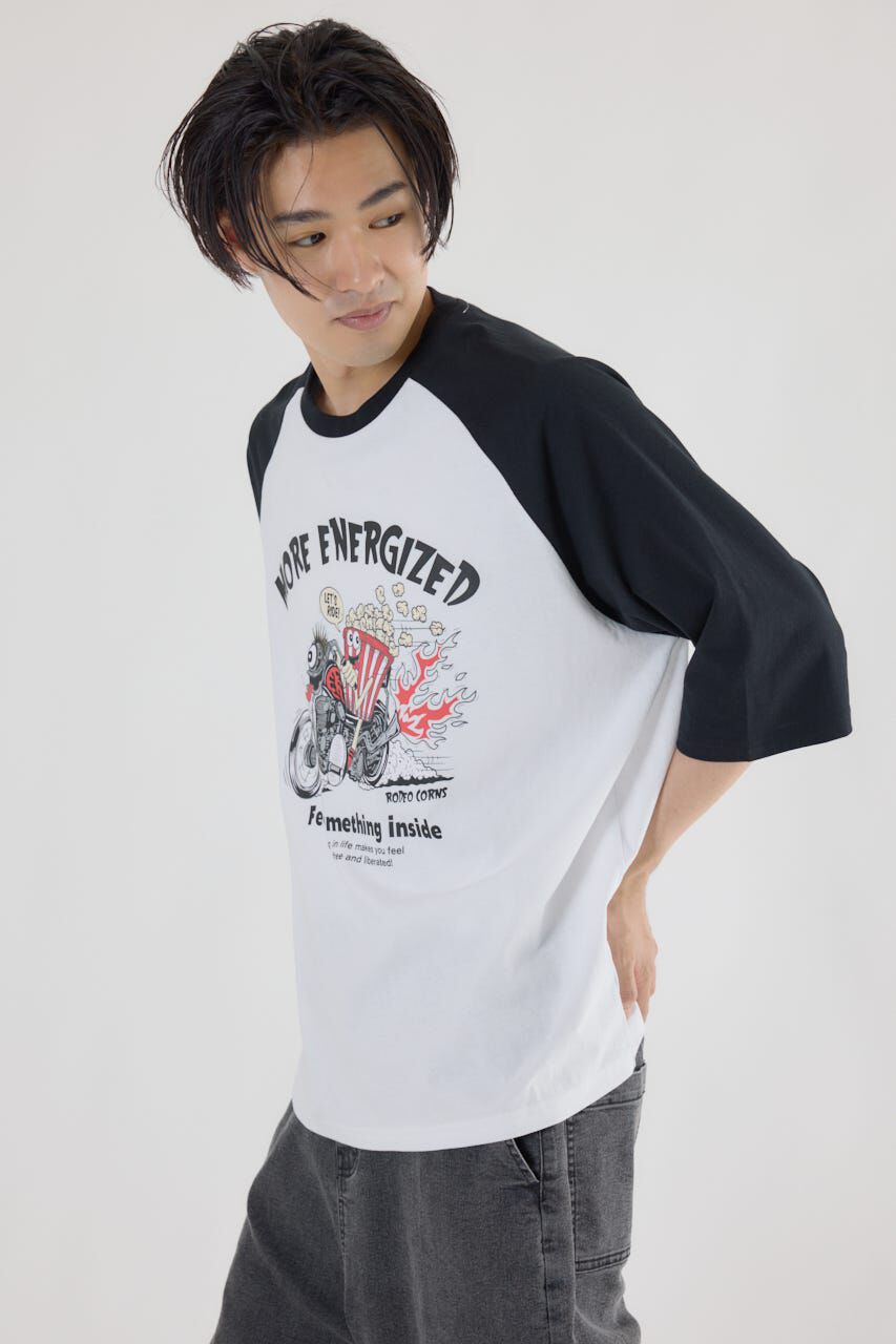 RODEO CROWNS「ロッドカスタム5分袖Tシャツ」|Tシャツ・カットソー|