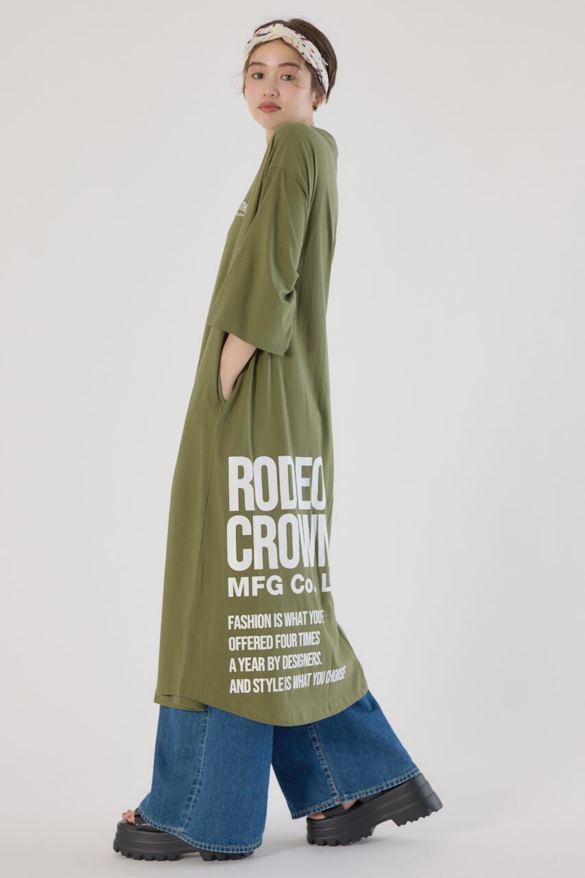 RODEO CROWNS「7分丈袖マキシワンピース」|ワンピース|