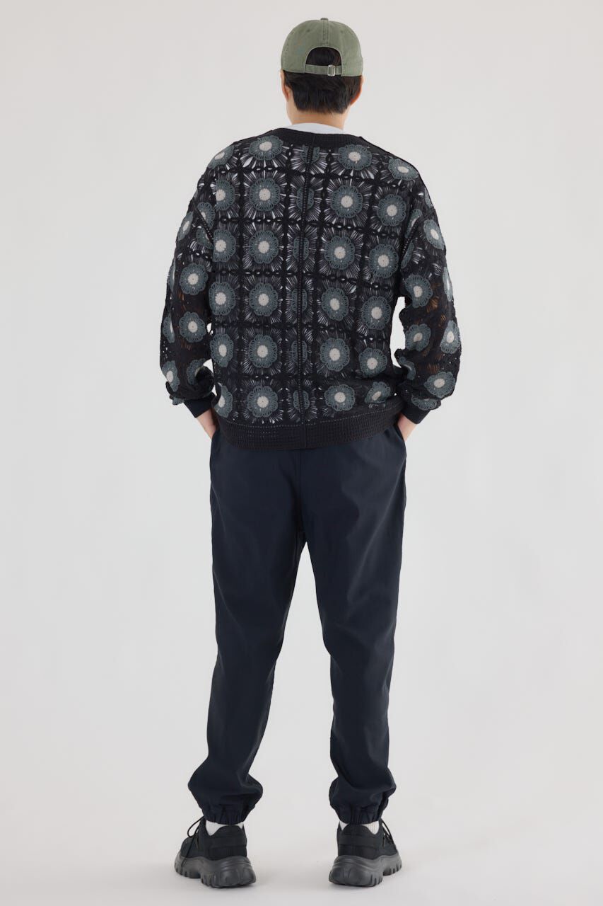 RODEO CROWNS「クロシェフラワーニットカーディガン」|カーディガン|