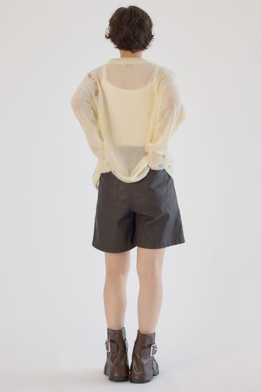 RODEO CROWNS「メッセージダメージニットトップス」|ニット・セーター|