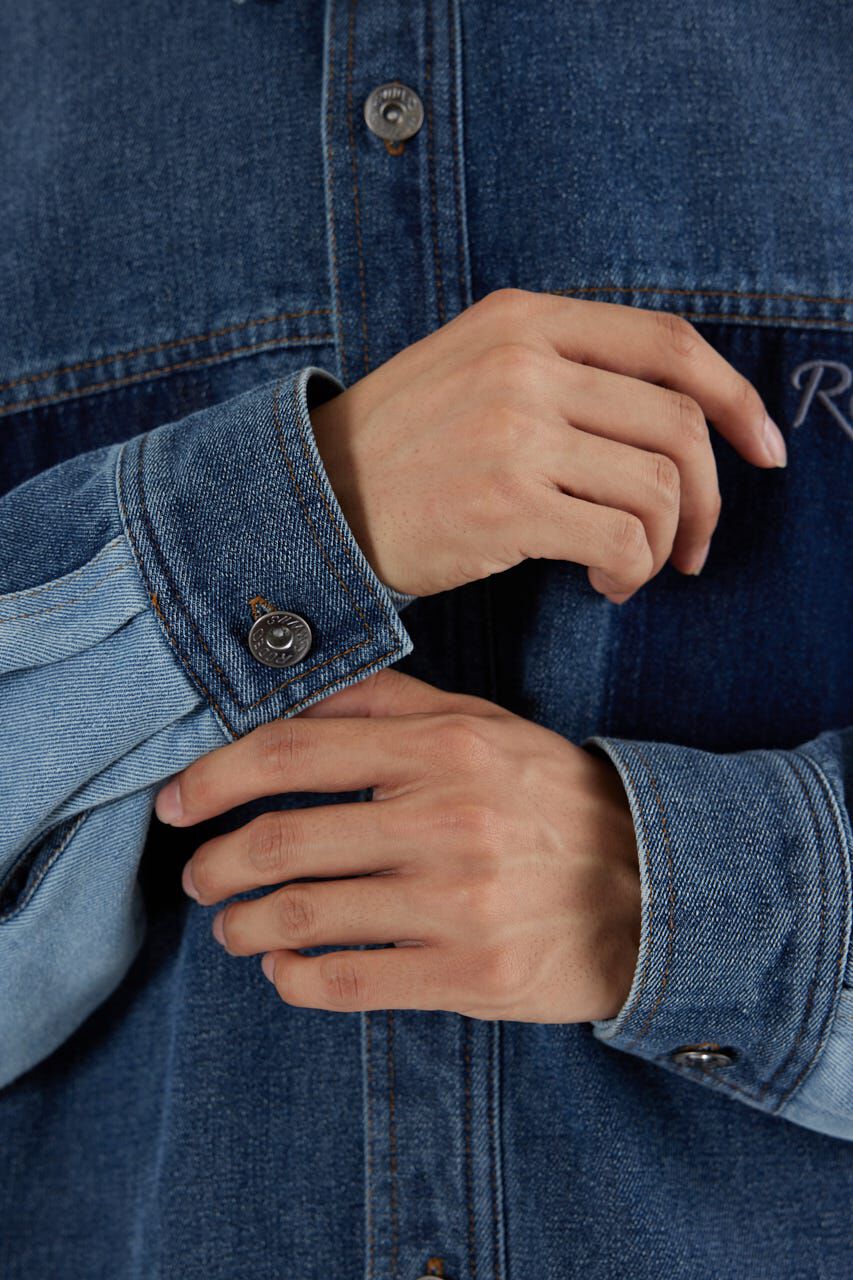 RODEO CROWNS「バリエーションデニムシャツ」|シャツ・ブラウス|