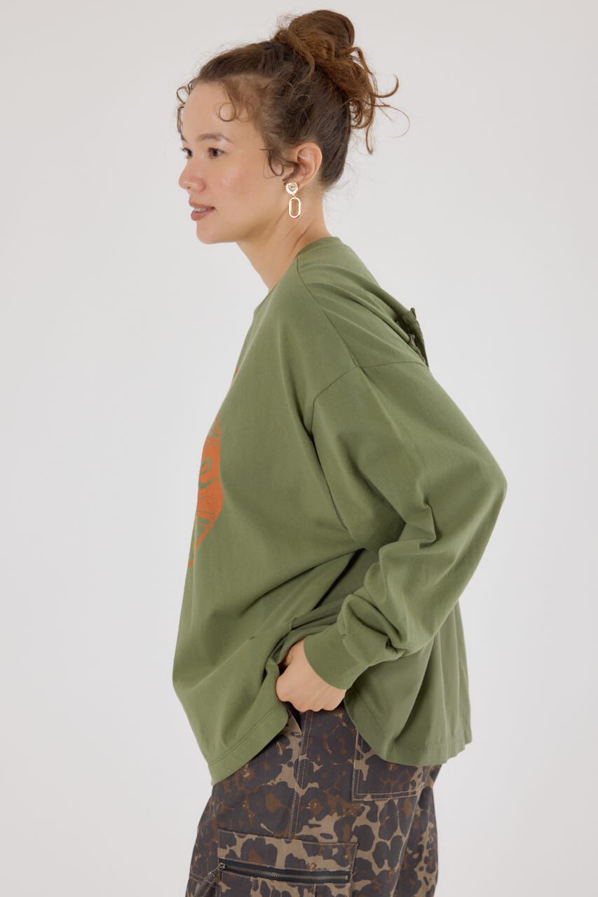 RODEO CROWNS「バックドッキングロングスリーブTシャツ」|Tシャツ・カットソー|