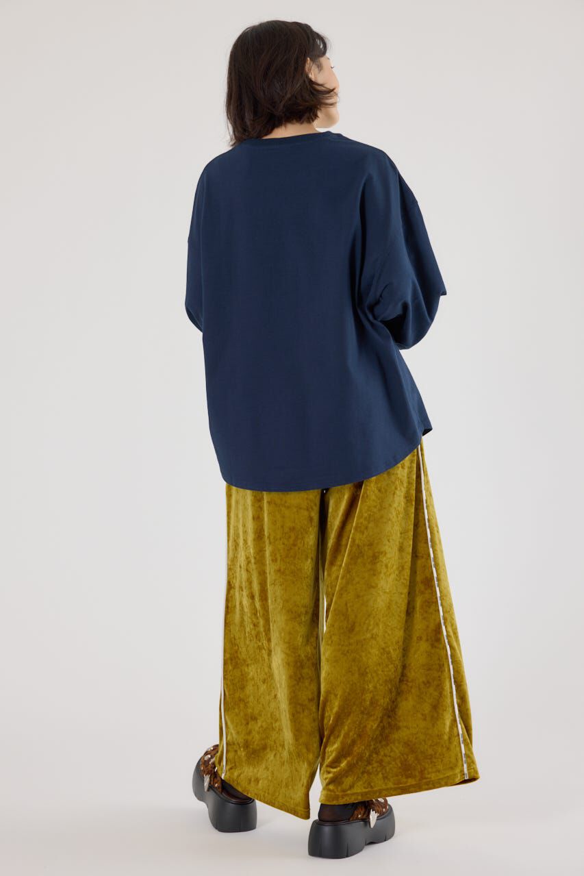 RODEO CROWNS「embroidery collegeロング Tシャツ」|Tシャツ・カットソー|