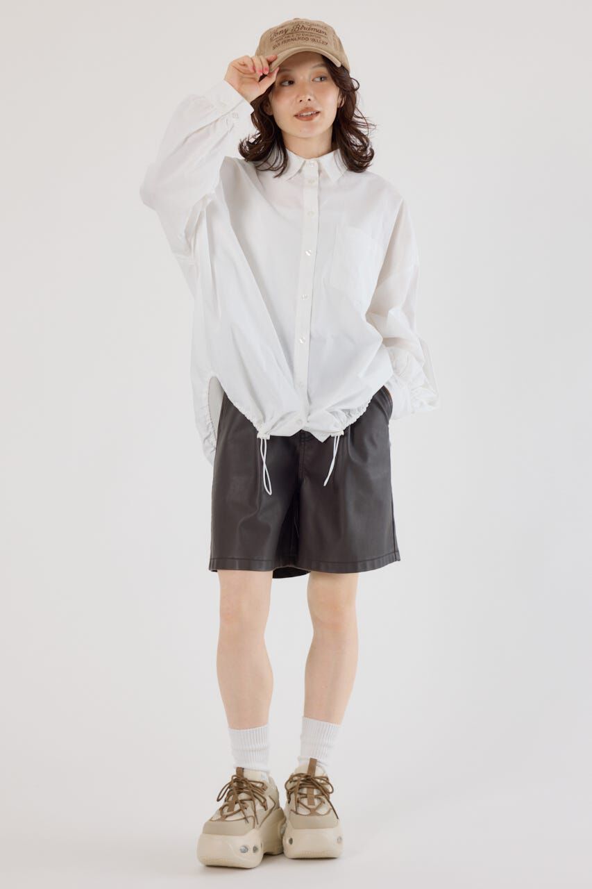 RODEO CROWNS「ドロストオーバーシャツ」|シャツ・ブラウス|